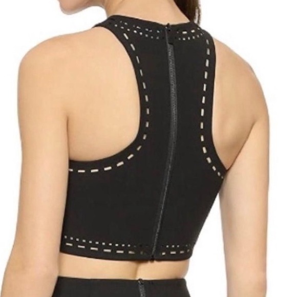 Elizabeth and James New Upton Laser
Cut Cropped Top - Picture 6 of 8